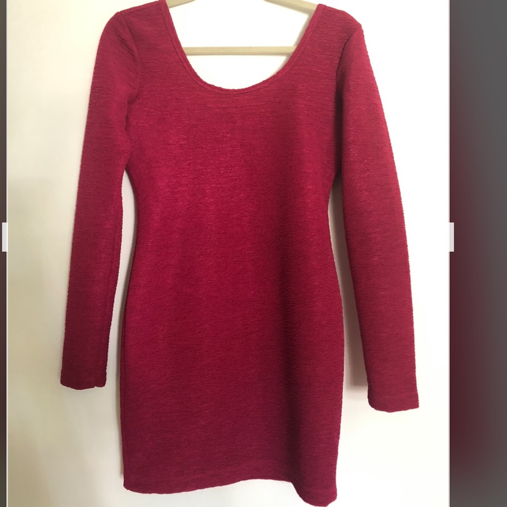 BCBG Long sleeve mini dress